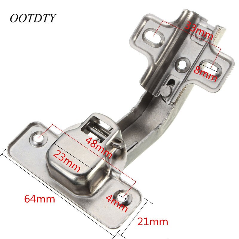OOTDTY 135 Degree Corner Folded Cabinet Door Hinges Home Bathroom Kitchen Cupboard