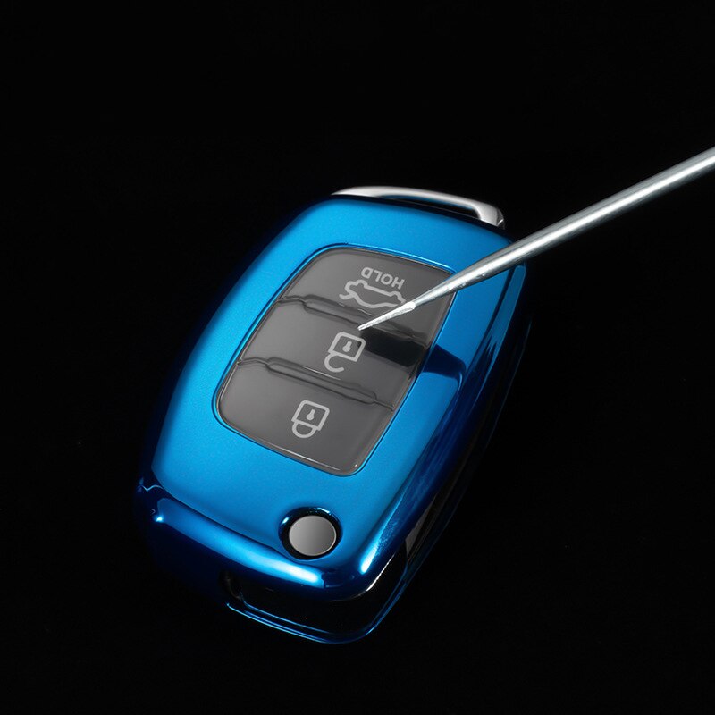 Tpu bilnøkkeldeksel hele deksler tilbehør til hyundai tucson creta  ix25 i10 i20 i30 verna mistra elantra