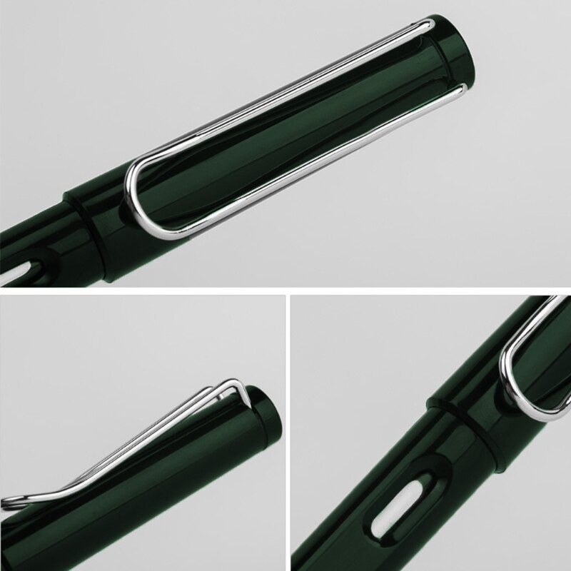 Safari Calligraphy Fountain Pen Plastic Cap & Barrel green