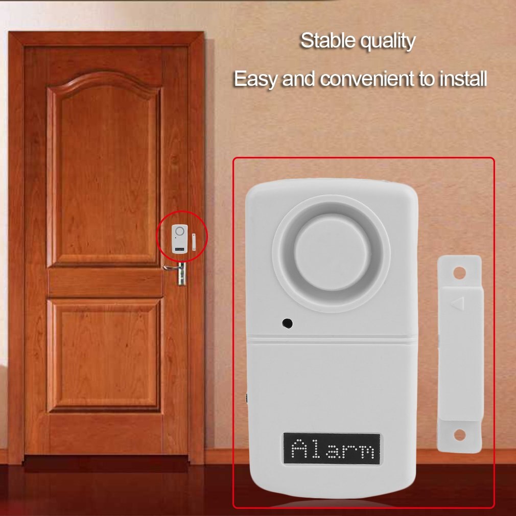 Alarm Sensor Detector 120dB Alarm Voice Beveiliging Deur Magnetische Alarmsysteem Home Security Alarm Sensor Detector