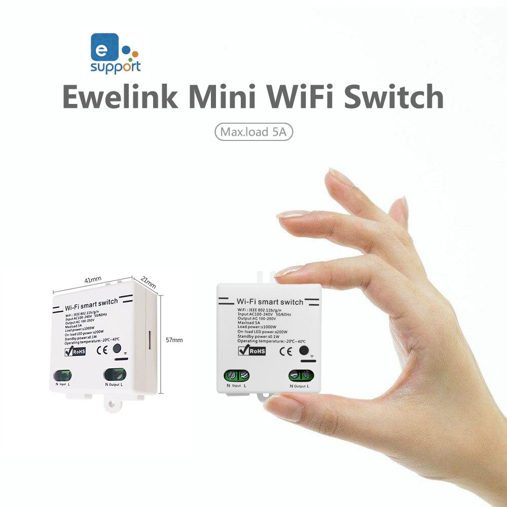 EWelink Mini Smart WIFI Retrofit |ALEXA Remote Control Timing Switch switch controller