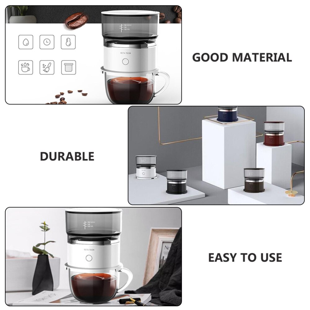 Portable Drip Coffee Pot Coffee Brewer Mini Drip Coffee Maker Coffee Machine