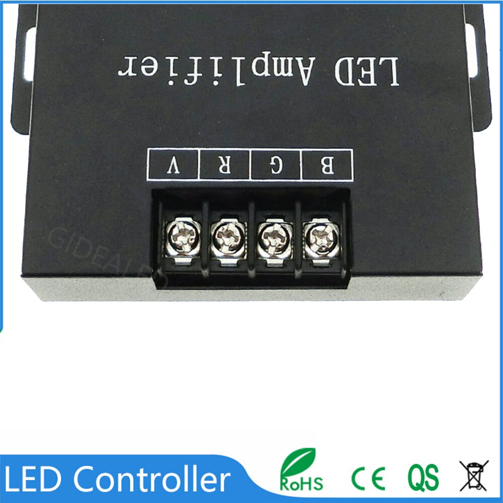 DIY home 360W strip light controller Amplifier DC12-24V rgb LED Amplifier 12V 30A input 360W for PWM control RGB controller