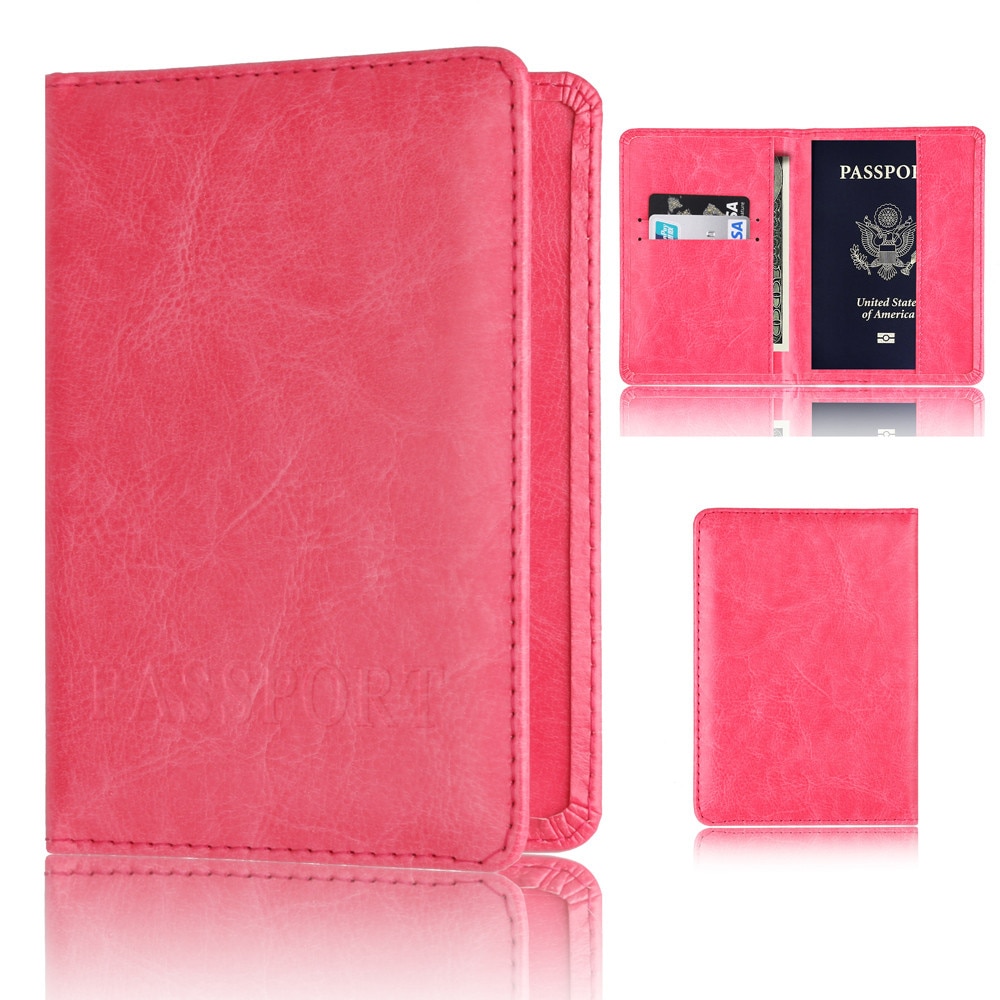 Cover Travel Passport Cover Card Case Women Men Travel Credit Card Holder Travel ID&Document Passport Holder #T5P