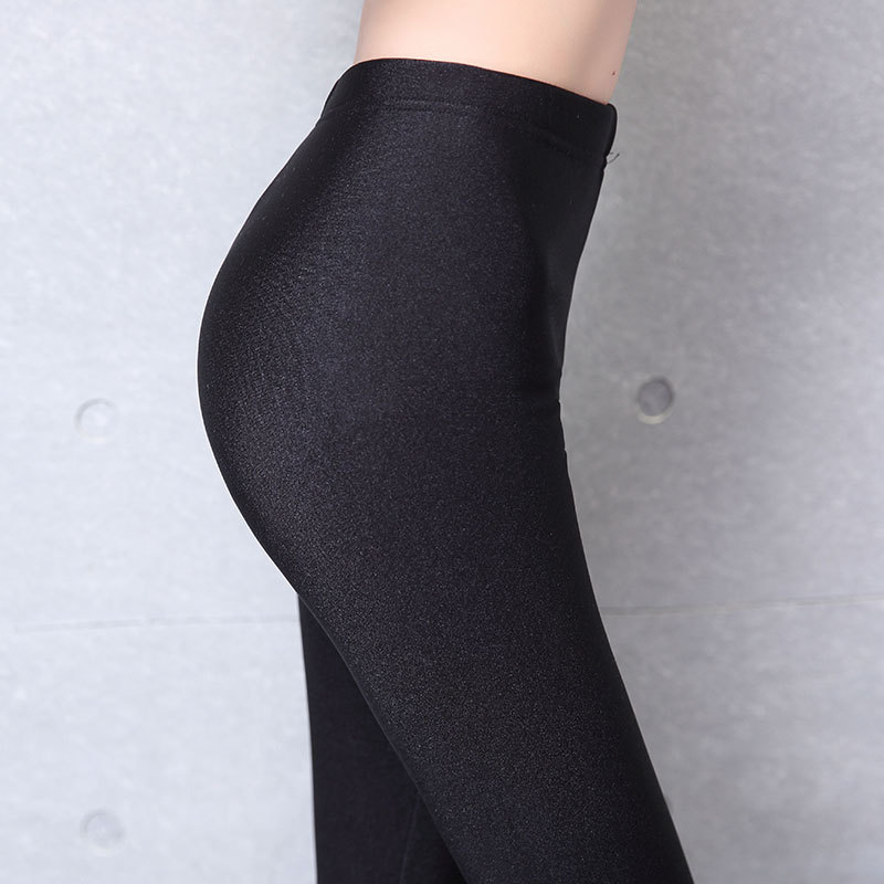 Frauen dicke samt Gamaschen Dame Fitness herbst Winter warme schwarz Leggings straße äußehe tragen XL thermische beiläufige feste hosen
