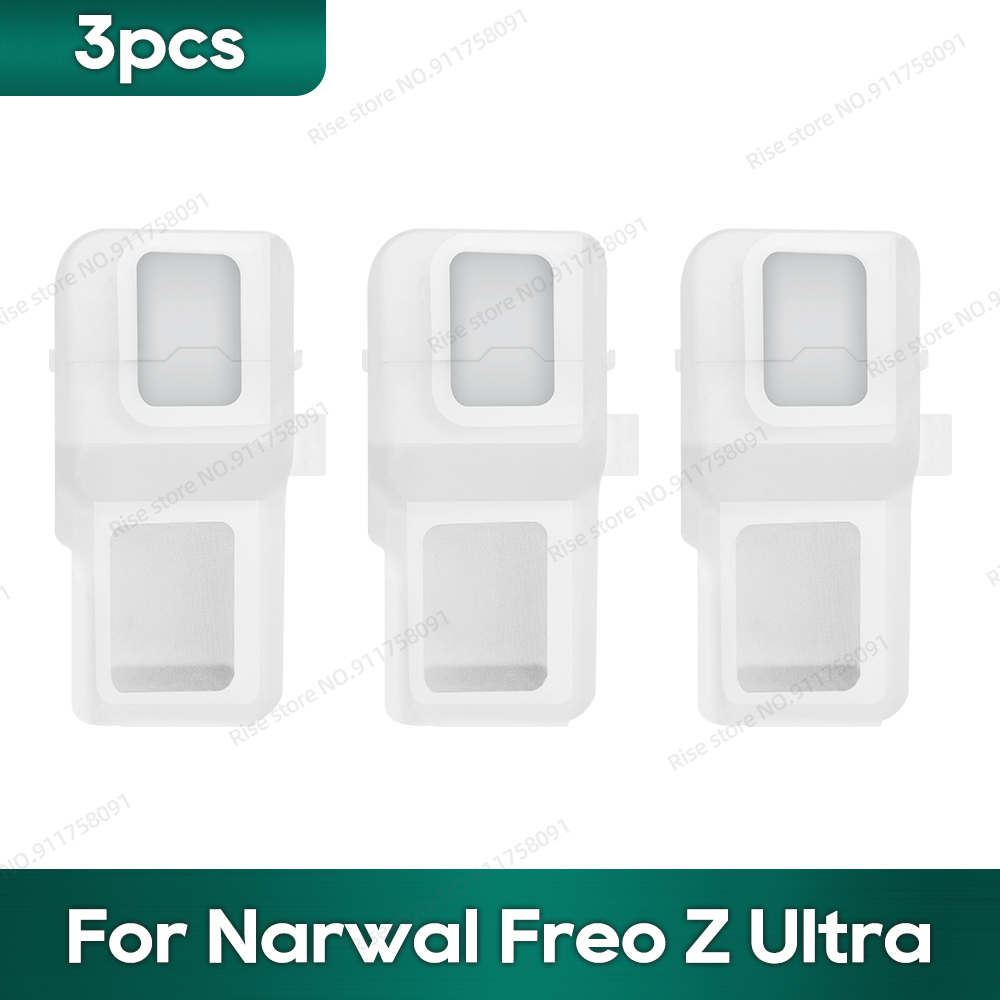 Compatible for Narwal Freo Z Ultra Robot Vacuum Accessories Main Side Brush Hepa Filter Mop Rag Dust Bag Replacement Parts: Gold