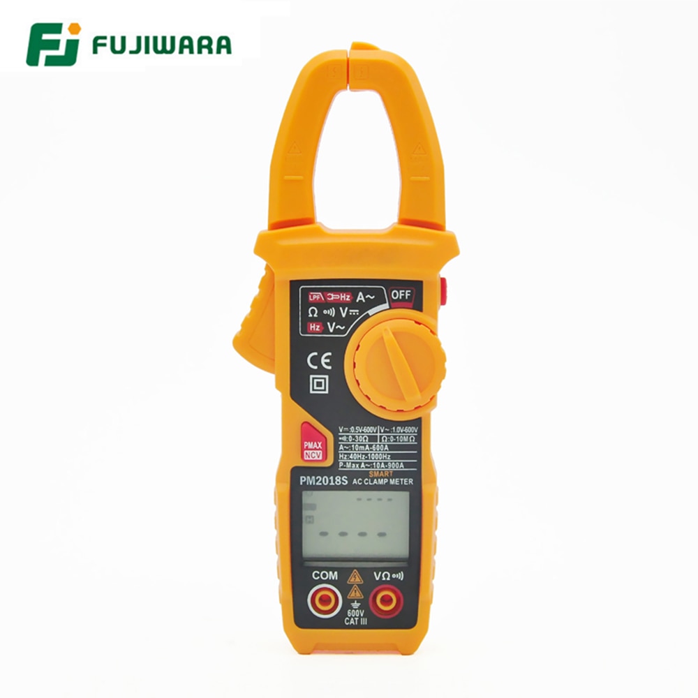 FUJIWARA Digital Clamp Meter Digital Multimeter Ammeter Resistance/ AC / DC/ Voltage