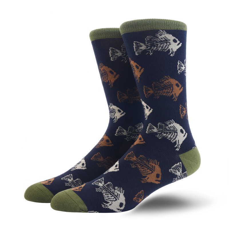 Dress Socks for Men Colorful Funny Crazy Novelty Fun Dress Socks Pack Bonangel Cool Pattern Crew Socks for Men