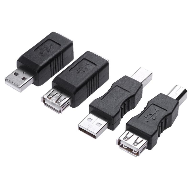 USB 2.0 A Male & Female to USB Type B Print Converter Adapter Male & Female USB connector USB 2.0 Type B Cable Adapter