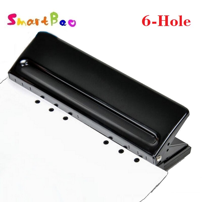 Adjustable 6-Hole Punch 6 Holes Punch Loose-leaf Handmade Adjustable DIY Punch Perfurador de Papel Perforadora Locher No.9170