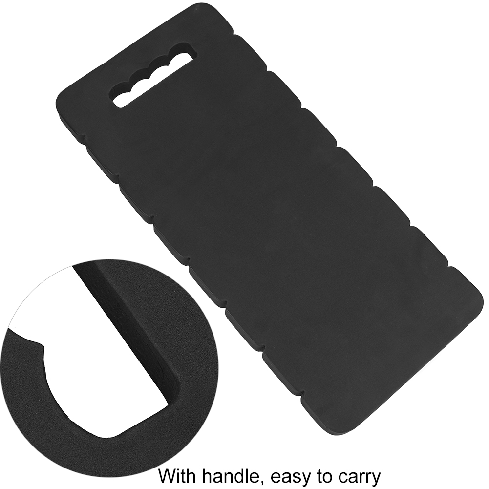 Black EVA Garden Kneeling Pad Knee Mat Protector With Handle For Gardening Working