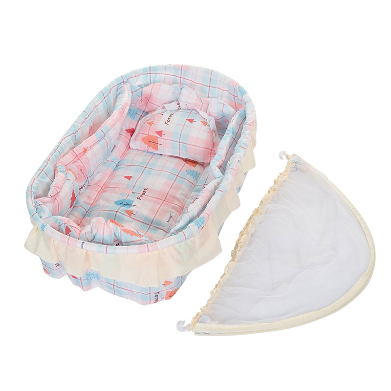 Draagbare Opvouwbare Multifunctionb Muskietennetten Voor Zuigelingen Baby Crib Verrekening Baby Bed Muskietennetten