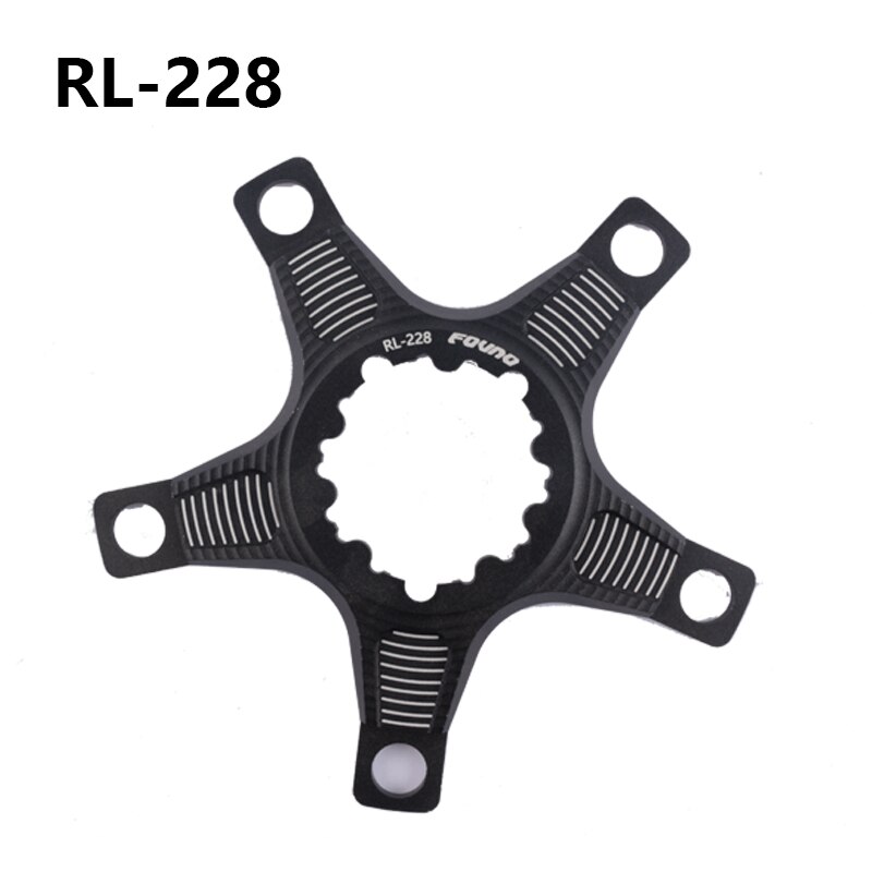 FOVNO Disk Grab Chainring Adapter Spider Converter ML-008/ML-018 104bcd GXP RL-218/RL-228 110bcd 12s 12 Speed Chainring: RL-228 110bcd GXP