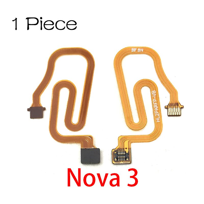 For Huawei Nova 3 3i 4 4e 5 5i Pro P10 P20 Pro P30 Lite Home Button Fingerprint Touch Id Sensor Connector Flex Cable: Nova 3