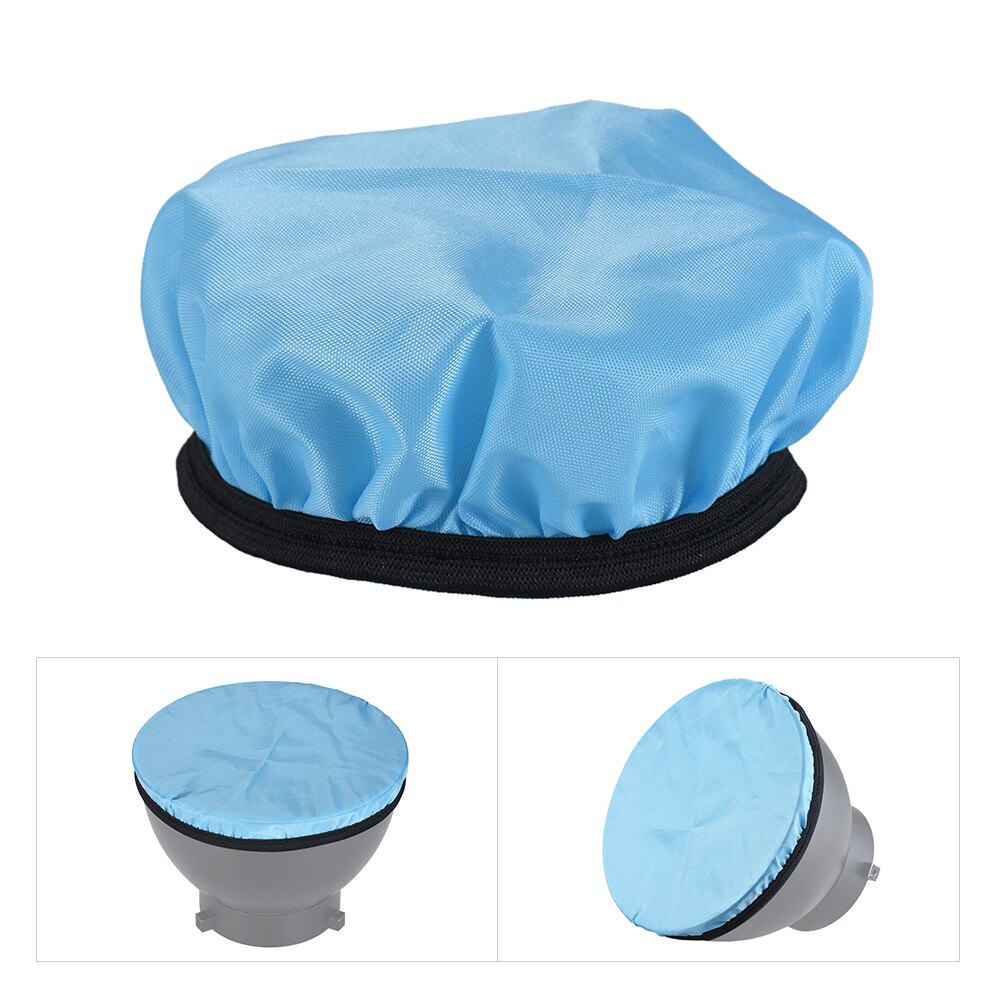 Fotostudio Licht Soft Diffuser Doek voor 7 "180mm Standaard Studio Strobe Reflector Fotografie Verlichting Soft Diffuser
