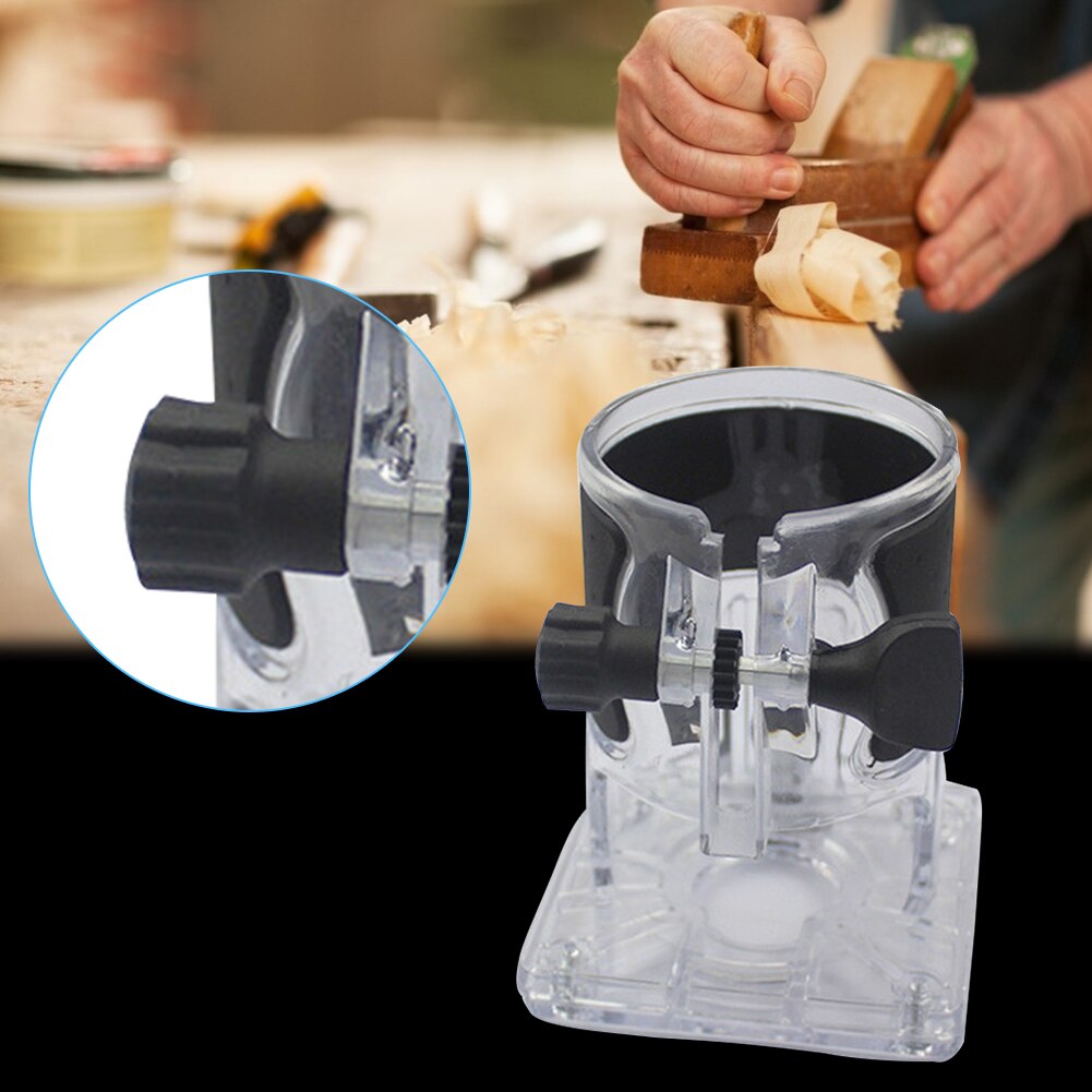 Wooden Router Base Trimming Milling Machine Base Woodworking Cutter Electric Trimmer Power Tools Accessories Plunge Router Base