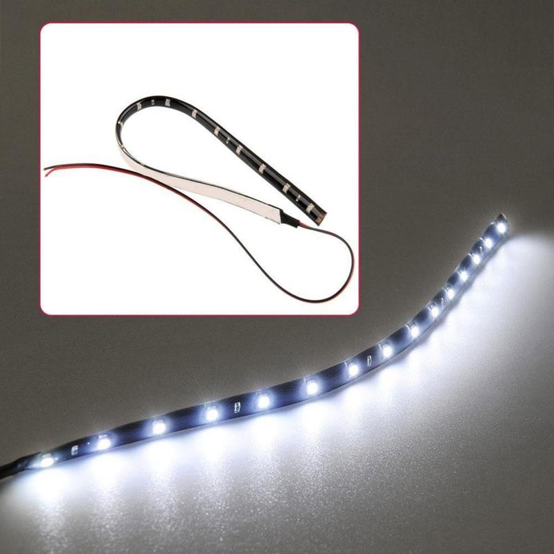 Rgb 3528 1210 Smd Led Flexibele Licht Strip 30CM-15SMD Fabriek Auto Licht Strip Zachte Direct Licht Strip Sales 12V i5L0