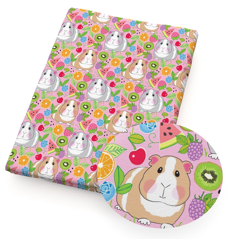 David Accessoires 50*140 Cm Patchwork Voedsel Gedrukt Polyester Katoen Voor Tissue Voor Baby Naaien Quilten Fat Kwart, c11379: 1103784001