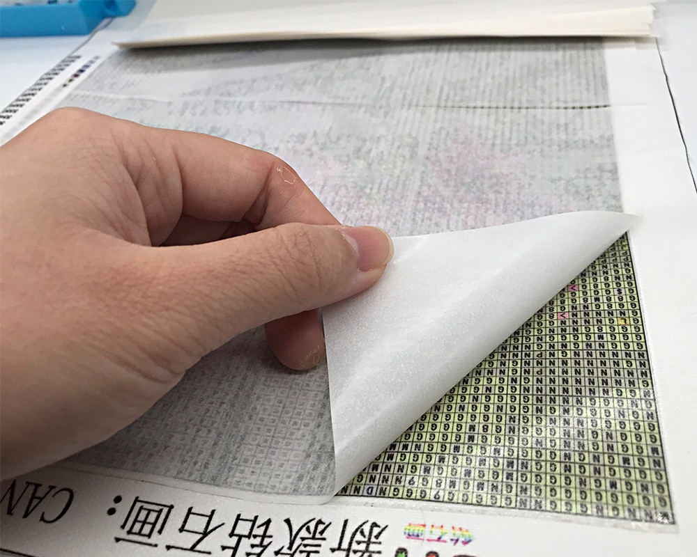 Folhas de papel transparentes reutilizáveis, ferramentas para pintura de diamantes, folhas de papel transparentes para cobrir pinturas, fácil de colocar a imagem com peças separadas
