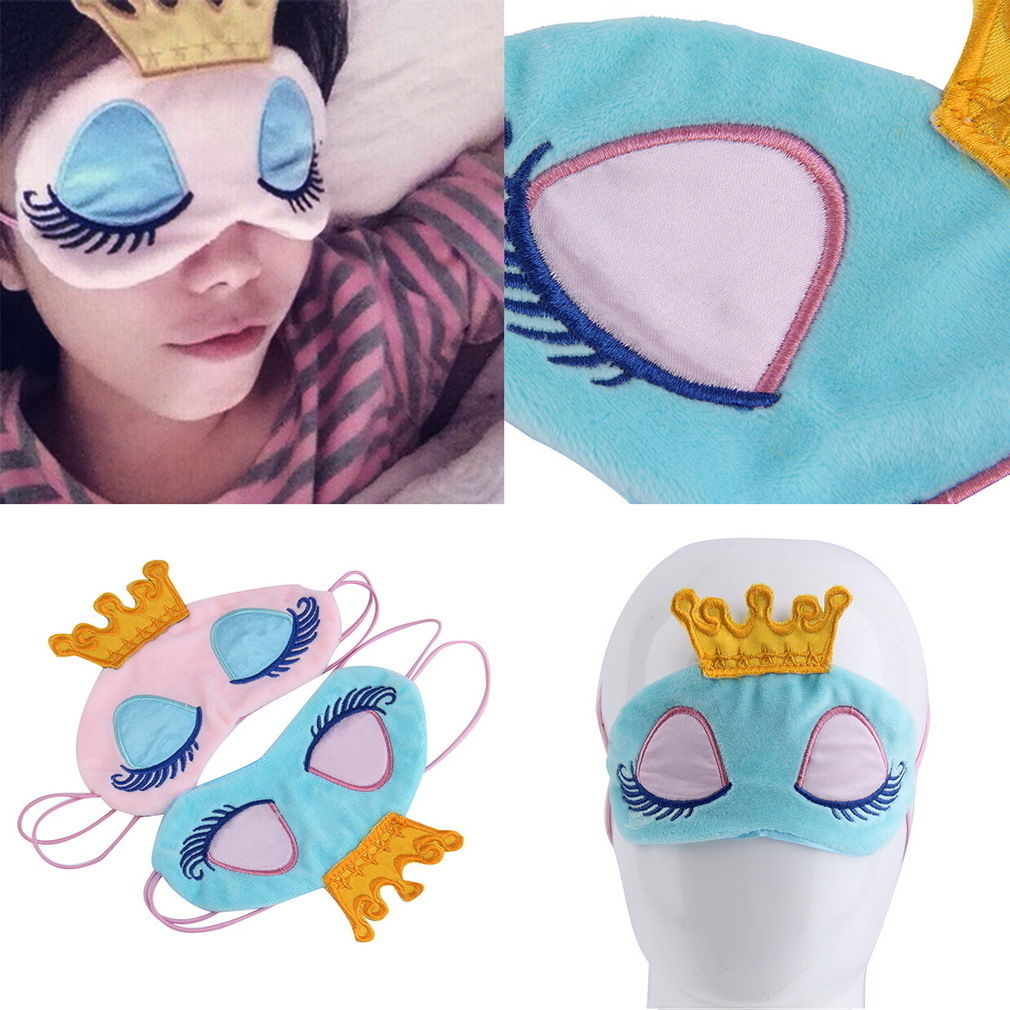 Prinses Kroon Fantasy Ogen Slapen Reizen Mouw Hoofdbanden Voor Yeax