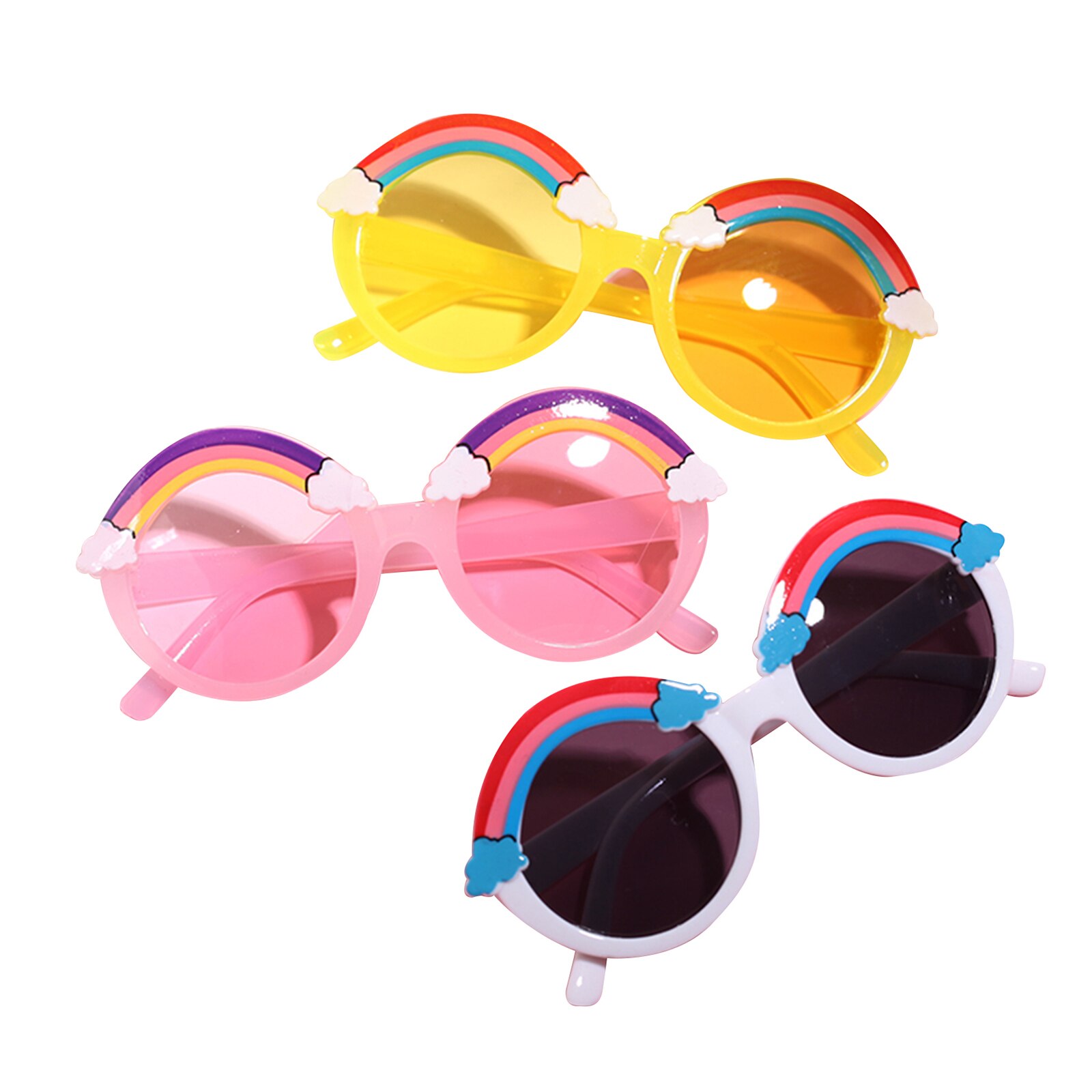 Kids Rainbow Pattern Beach Props for Boys and Girls