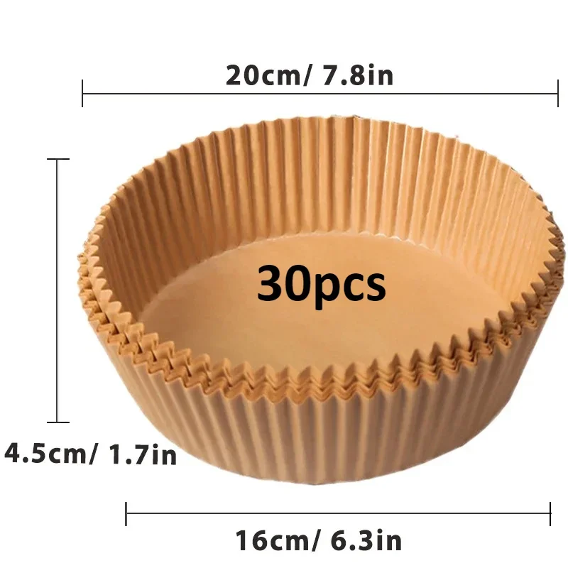 Acessórios de cozinha de ar fritadeira gadgets de cozinha utensílios de papel descartáveis pastelaria suprimentos de cozimento acessório bakeware barra de jantar: Rosa