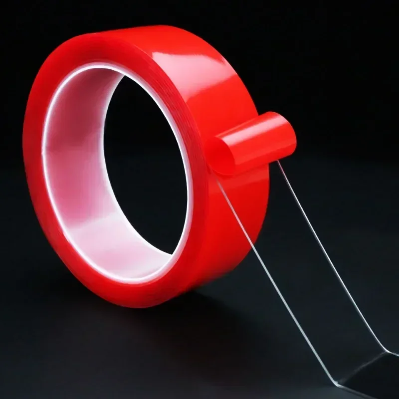 Doppelseitiges Klebeband, starke Fixierung, transparentes Klebeband, wasserfest, keine Spuren, hochviskose, selbstklebende Klebebänder, feste Aufkleber
