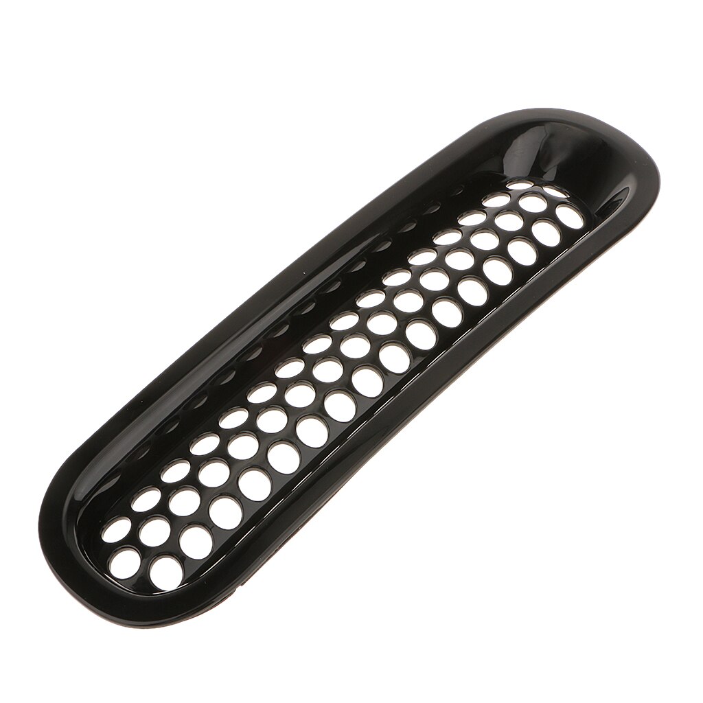 7 Pieces Mesh Front Grille Insert For Jeep Wrangler Rubicon Jk 2007-16