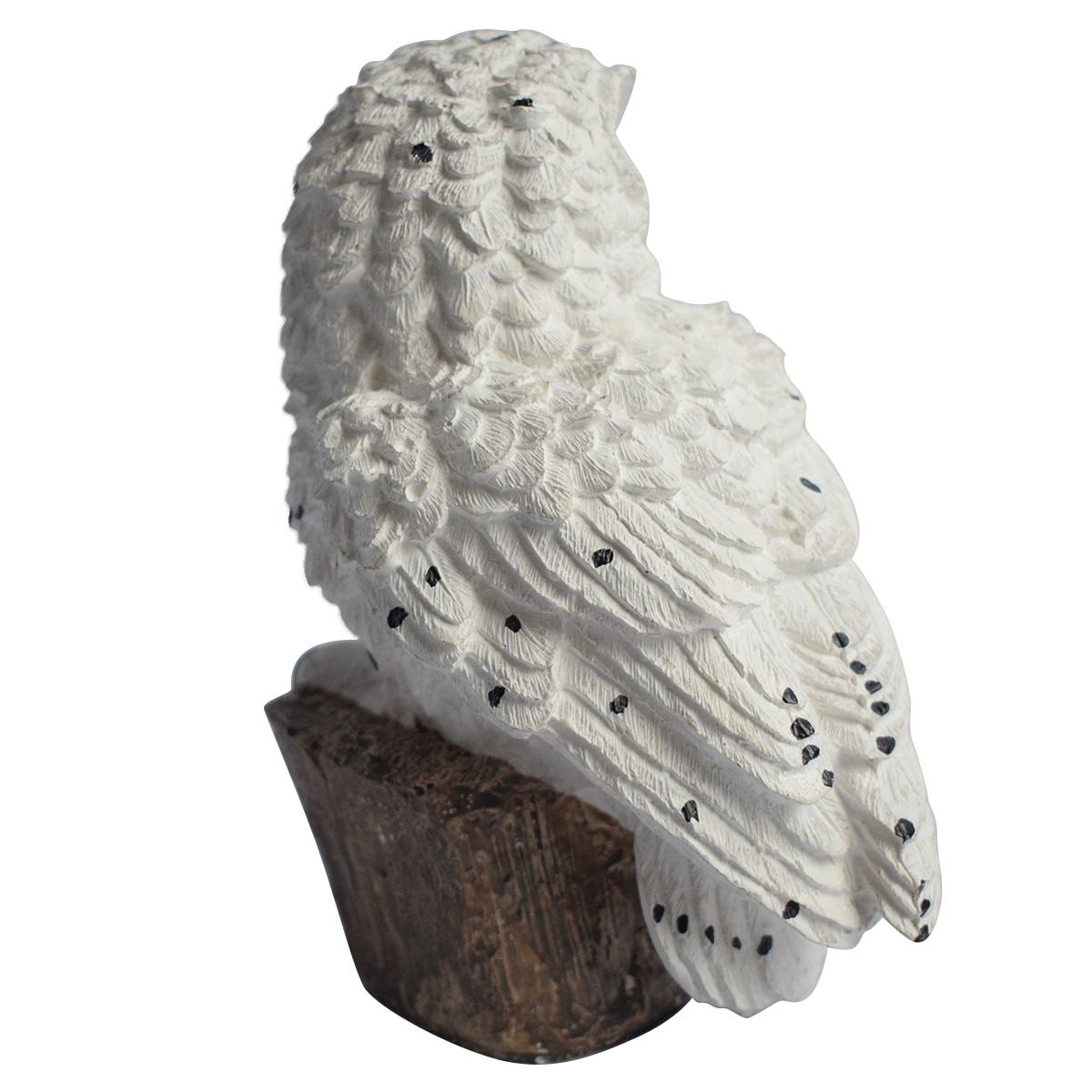 Udendørs sol lampe ugle soldrevet lys vandtæt led lampe have gårdsplads græsplæne dekoration (hvid, brun)