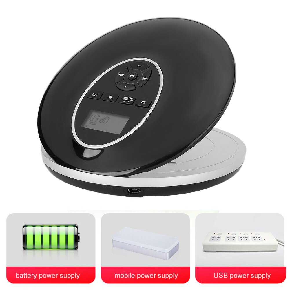 Q50 Portable Bluetooth CD Player Mobile Carrying Fetal Education Language Repeater