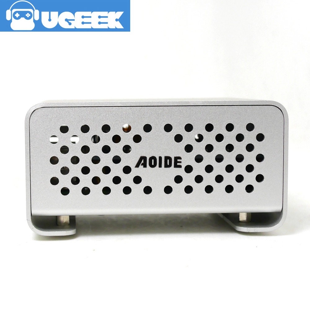 Aluminium Case for UGEEK AOIDE Digi Pro work with Raspberry Pi 3 Model B/2B 3B+|DIY your HiFi player build with Raspberry Pi