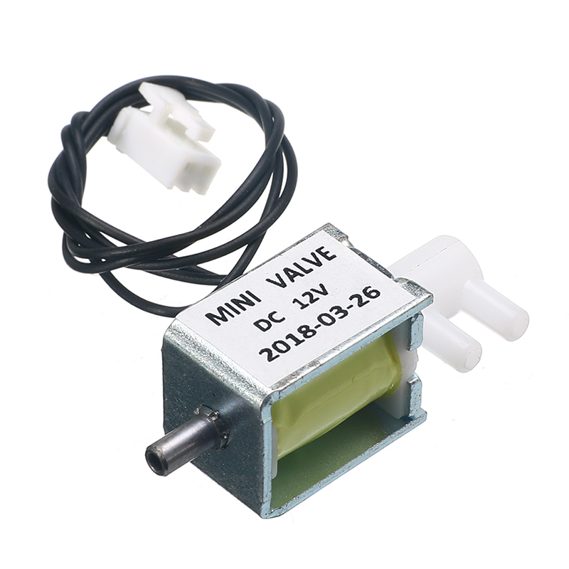 Ventil DC 6V/ 12V/ 24V/ 36V Kleines Elektromagnetisches Wasserventil Mini  Mikro 2 Positionen 3 Wege Magnetventil N/C Durchflussregelungs Wasserventil (Voltage : 6V Solenoid Valve) (Size : 6V Solenoid