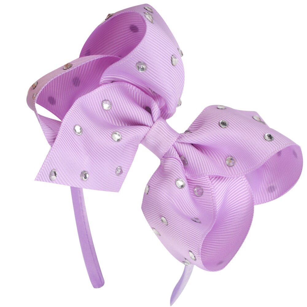 KAQILE Bandeau En Soie Pour Fille - Set De 3 Bandeaux à Paillettes Avec Nœud, Cœur Et Étoile