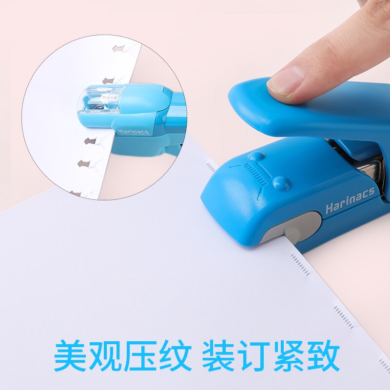 KOKUYO Safe Easy Use Large Press Type Harinacs Staple-Free Manual Stapler Embossing Plier Stapler Office Stationery