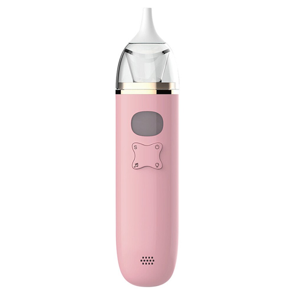 Aspirador Nasal eléctrico para bebé, aspirador giratorio, succionador de mocos AN88: Rosa