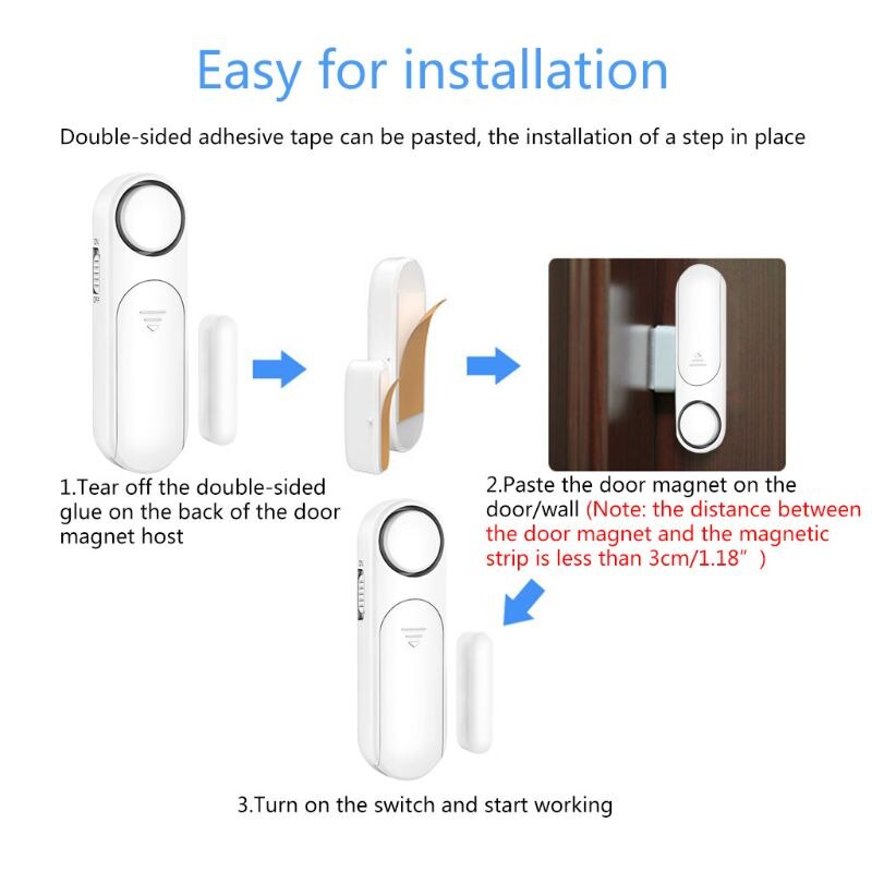 Home Guard Against Theft Alarm Door / Windows Electronic Wireless Remote Control Alarm