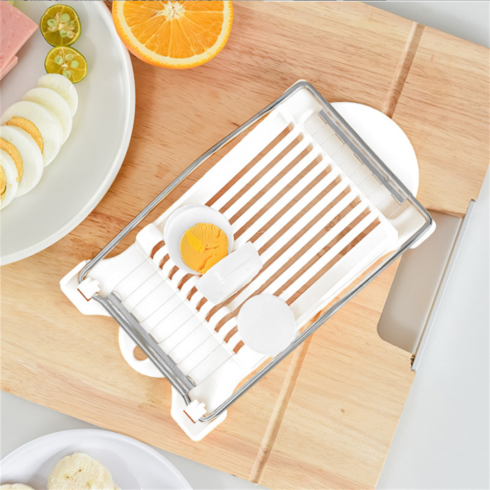 Luncheon Meat Slicer 304 Reinforced Stainless Steel Boiled Egg Fruit Soft Cheese Slicer Spam Cutter