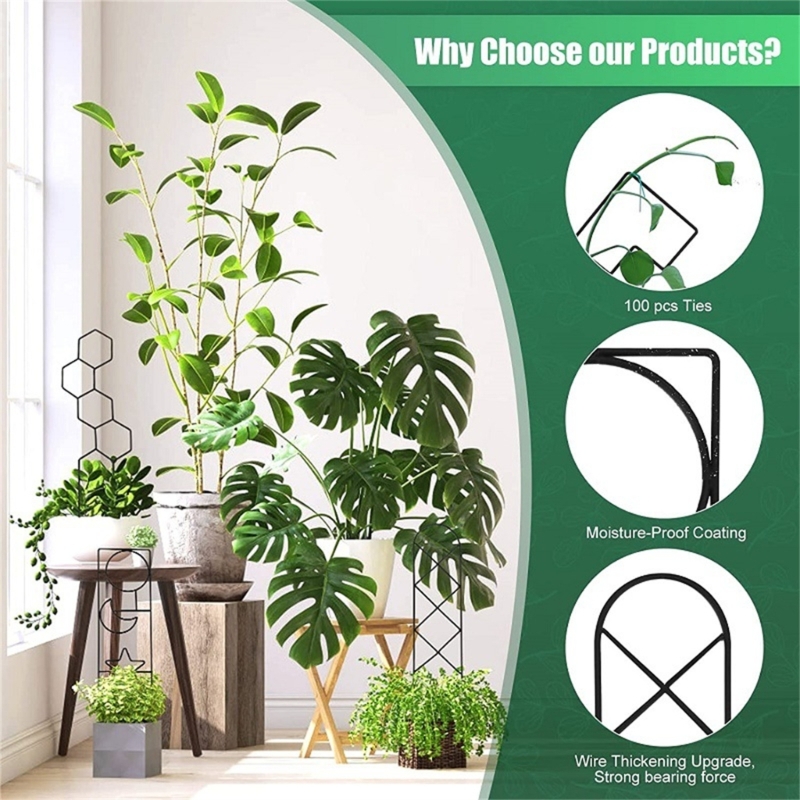 Durable Garden Trellis Climbing Plant Stem Support... – Vicedeal
