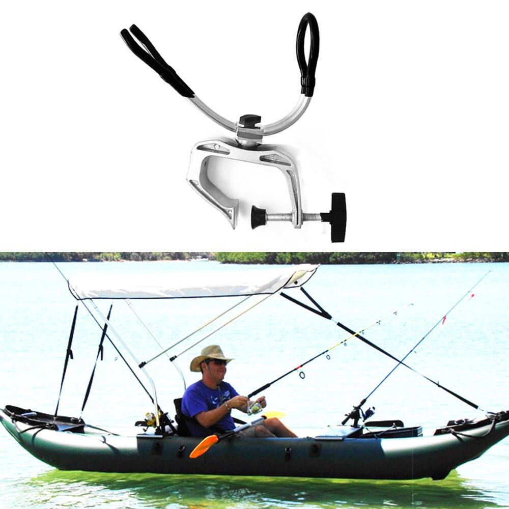 Soportes ajustables para caña de pescar, soporte extraíble para Kayak, bote, 360 grados