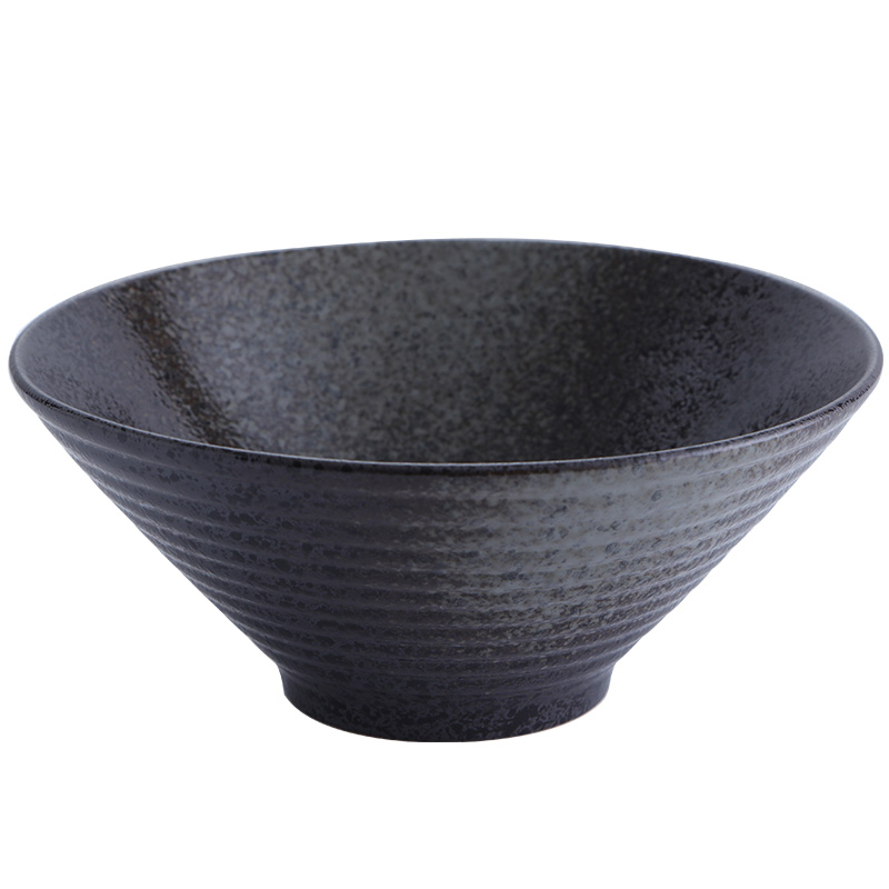 Service de table japonais en bambou, , en céramique, chapeau d&#39;affaires, bol écharpe, bol à nouilles de riz domestique, bol à soupe