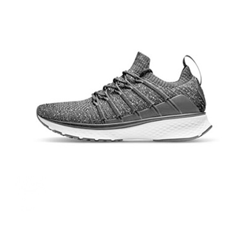 Original Xiaomi Mijia Shoes Sneaker 2 Sports Running breathable Uni-moulding Techinique Elastic Knitting Vamp for Men Outdoor: Grey EUR 43