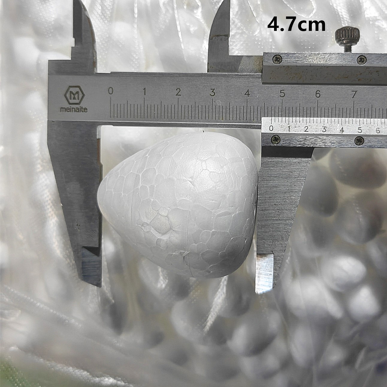 Forma de gota de agua para manualidades, 1/1, 5/2/2, 5/3/4/4, 5/5cm, forma de gota de agua, corazón de flores, rosa de espuma blanca hecha a mano, Media bola