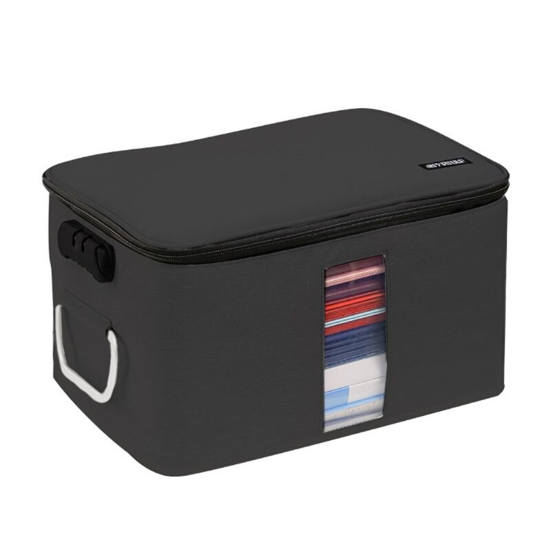 Multilayer Document Organizer Password Files Bag Briefcase Large Capacity Travel