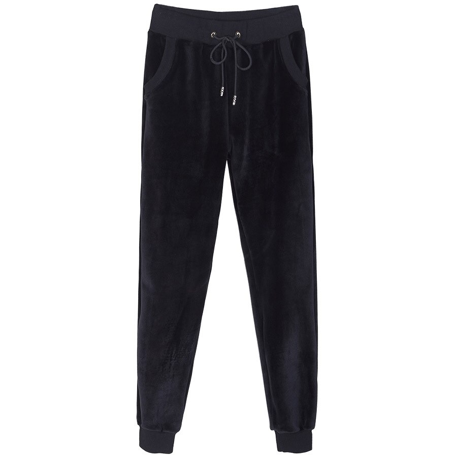 Inverno del Panno Morbido di Spessore Sweatpant Caldo Velluto Allentato sport ansimare casuale jogger Corsa E jogging Allenamento fitness atletico Pantalone Pantaloni