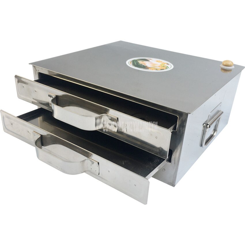 2 Layer Stainless Steel Rice Noodle Roll Steamed Bun Steam Machine Vermicelli Roll Steaming Furnace Food Steamer Household Use