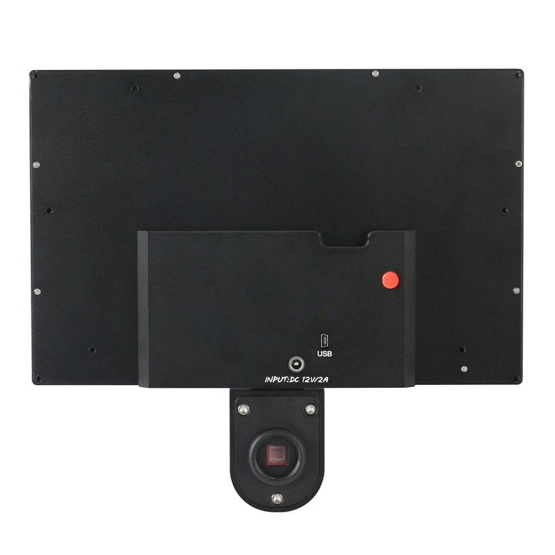 30MP 1080P HDMI Industrial Video Microscope Camera Integrated 11.6" LCD Monitor For Biological Microscope Stereo Microscope