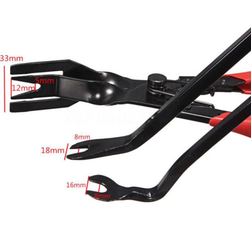 Alicates para Panel de puerta de coche, herramientas de reparación, extracción de molduras, extractor, 3 unids/set por juego