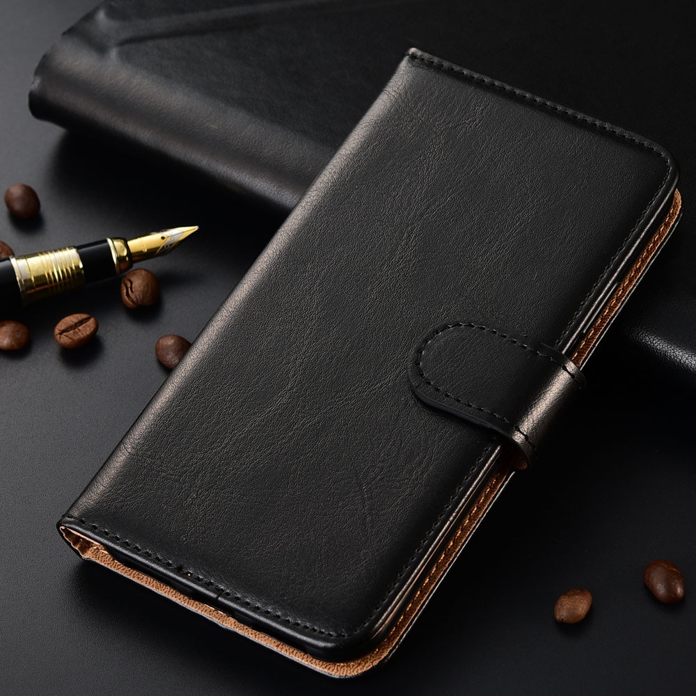 Voor doogee  bl9000 hoesje, standaard, leren portemonneehoesje met kaartvakje