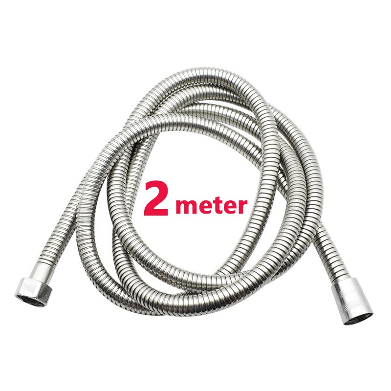 Zwart Wit Kleur Druk Regendouche Douchekop Water Saving Met Filter Spray Nozzle Hoge Druk Waterbesparende: Hose 200CM