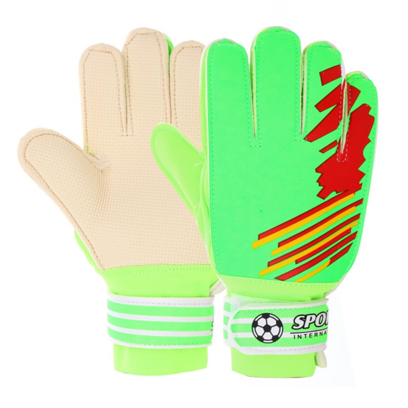 Children Kids Youth Sport Football Soccer Goalkeeper Goalie Training Gloves Gear Training Football Game Gloves